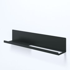 Вешалка держатель для полотенец в ванную комнату 50x9x9 Черный