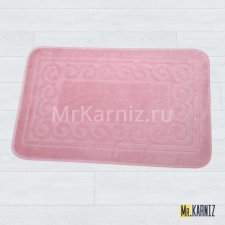 Коврик в ванную ТН розовый