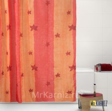 Штора для ванной Gules leaves