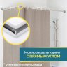Карниз для душа П-образный 110х110 Усиленный 25 мм MrKARNIZ фото 7